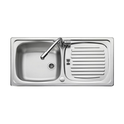 Euroline Spacesaver Single Bowl & Drainer Kitchen Sink